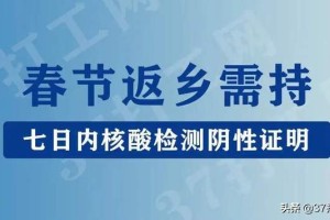 防控措施调整今年春节如何返乡?,今年春节返乡具体定义