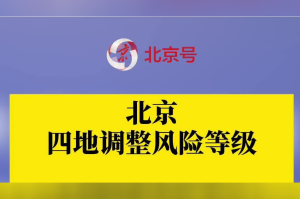 【北京8地调整风险等级/北京风险区域最新更新】