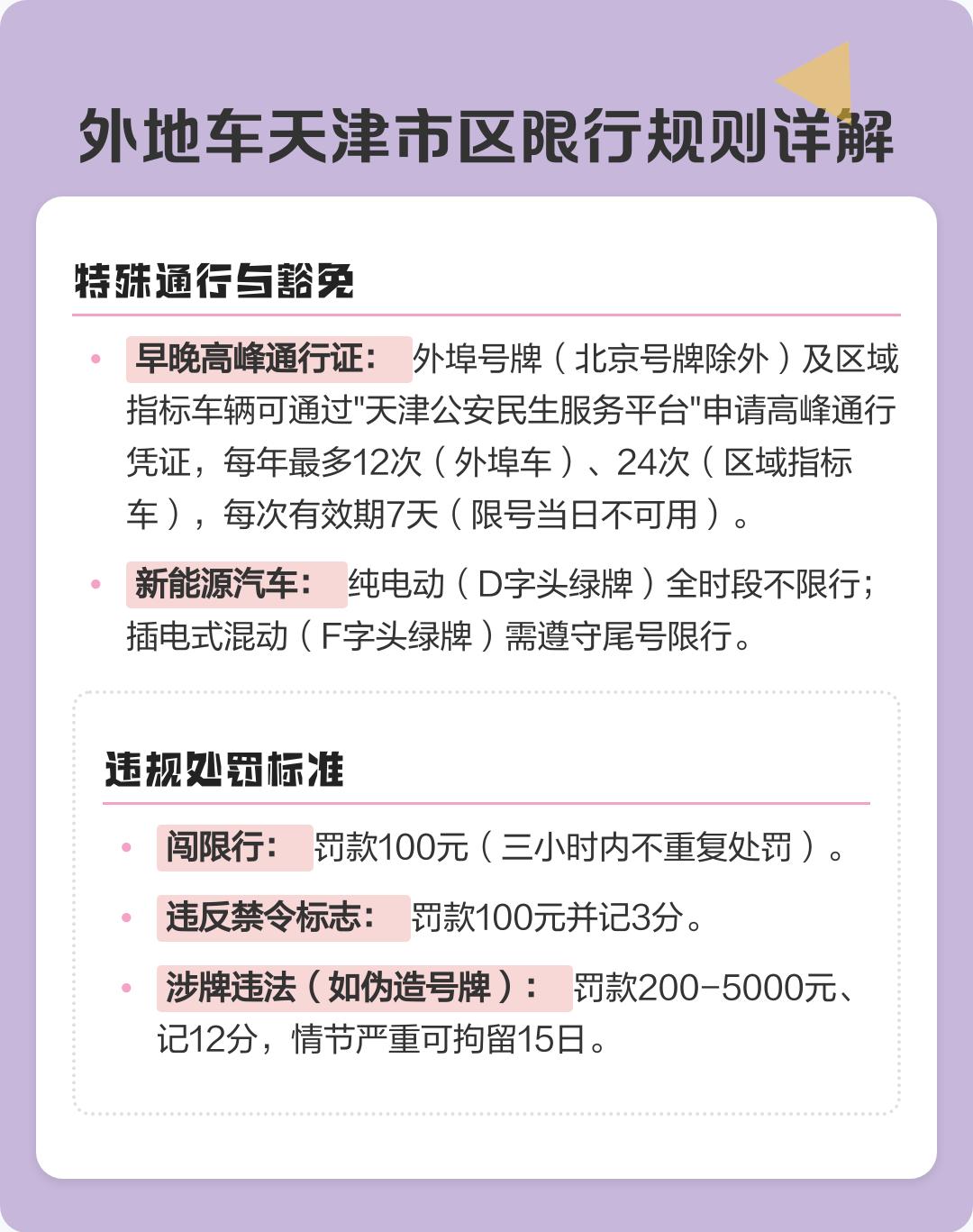 【天津机动车限行/天津机动车限行尾号表】-第1张图片