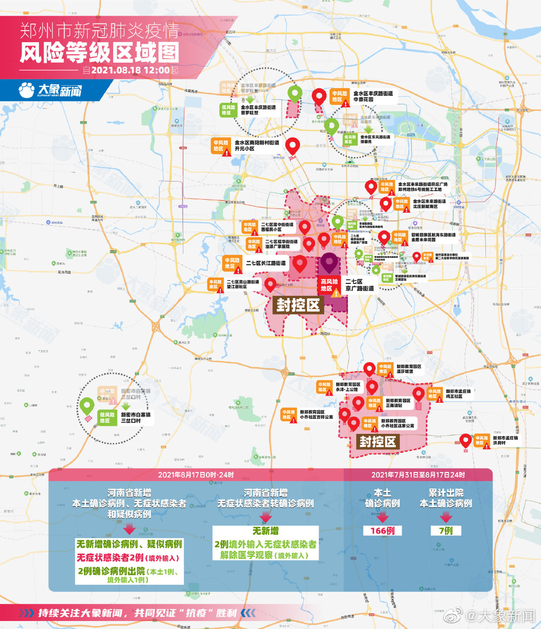 河南疫情中高风险地区最新名单︰(河南疫情中高风险地区最新名单查询)-第2张图片