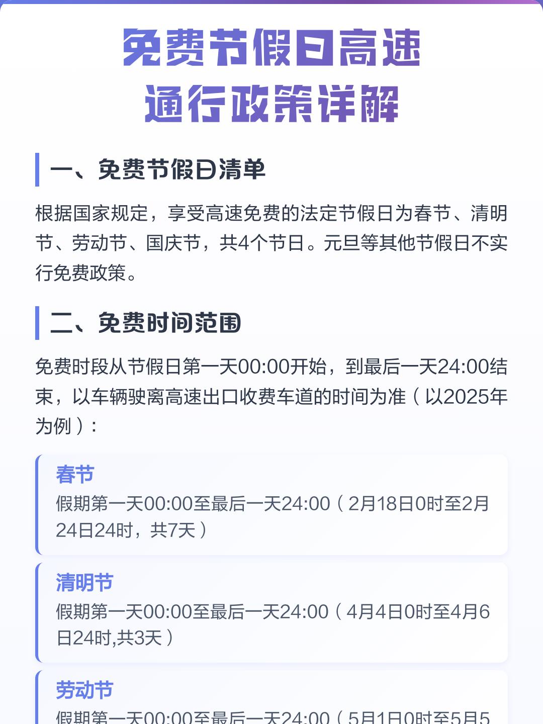 清明高速免费-清明高速免费是几号到几号-第2张图片